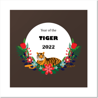 Year of the Tiger 2022 Posters and Art